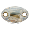 SWAROVSKI 3231 Owlet Rhinestones 23x14mm Golden Shadow